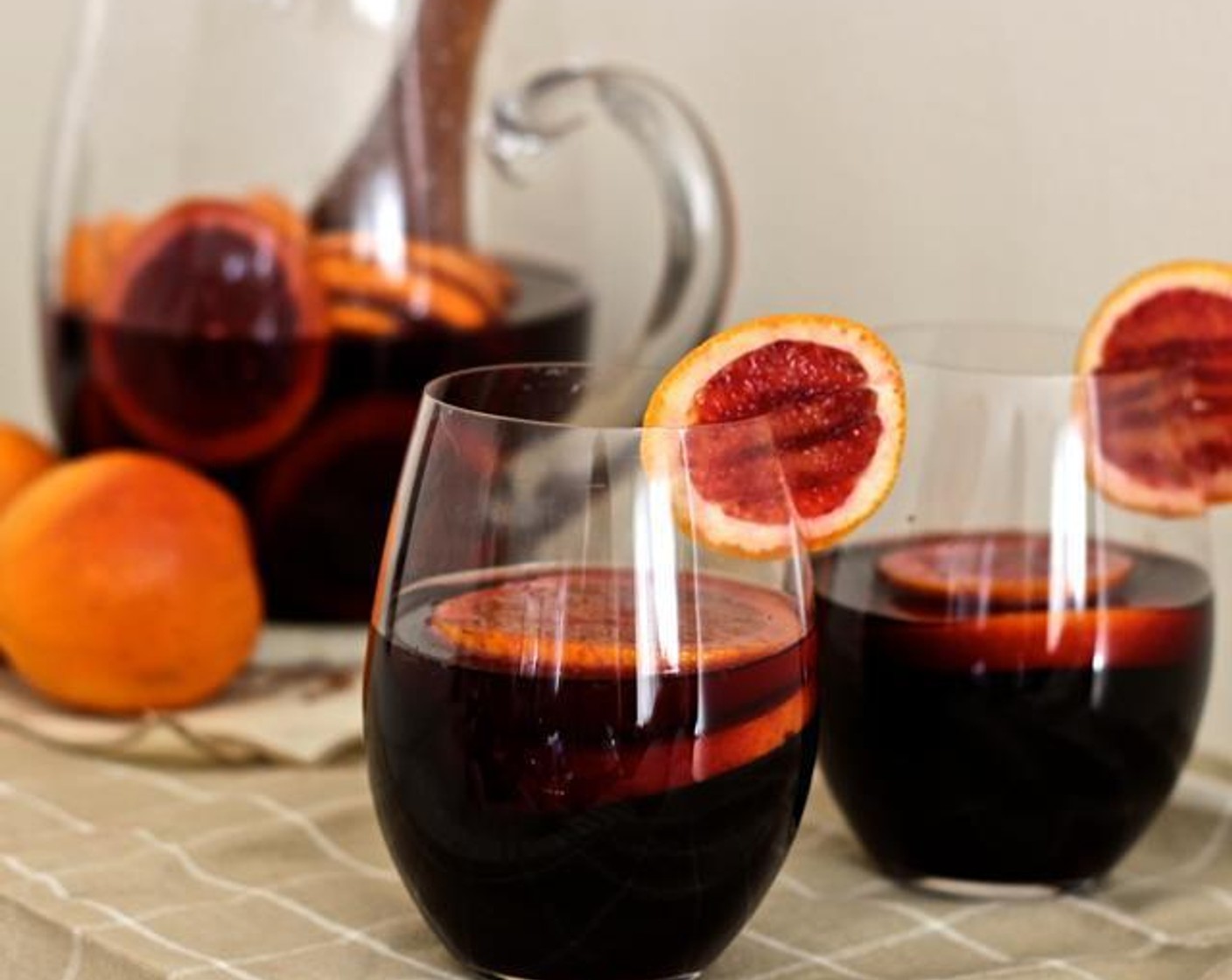 Make-Ahead Pomegranate Sangria