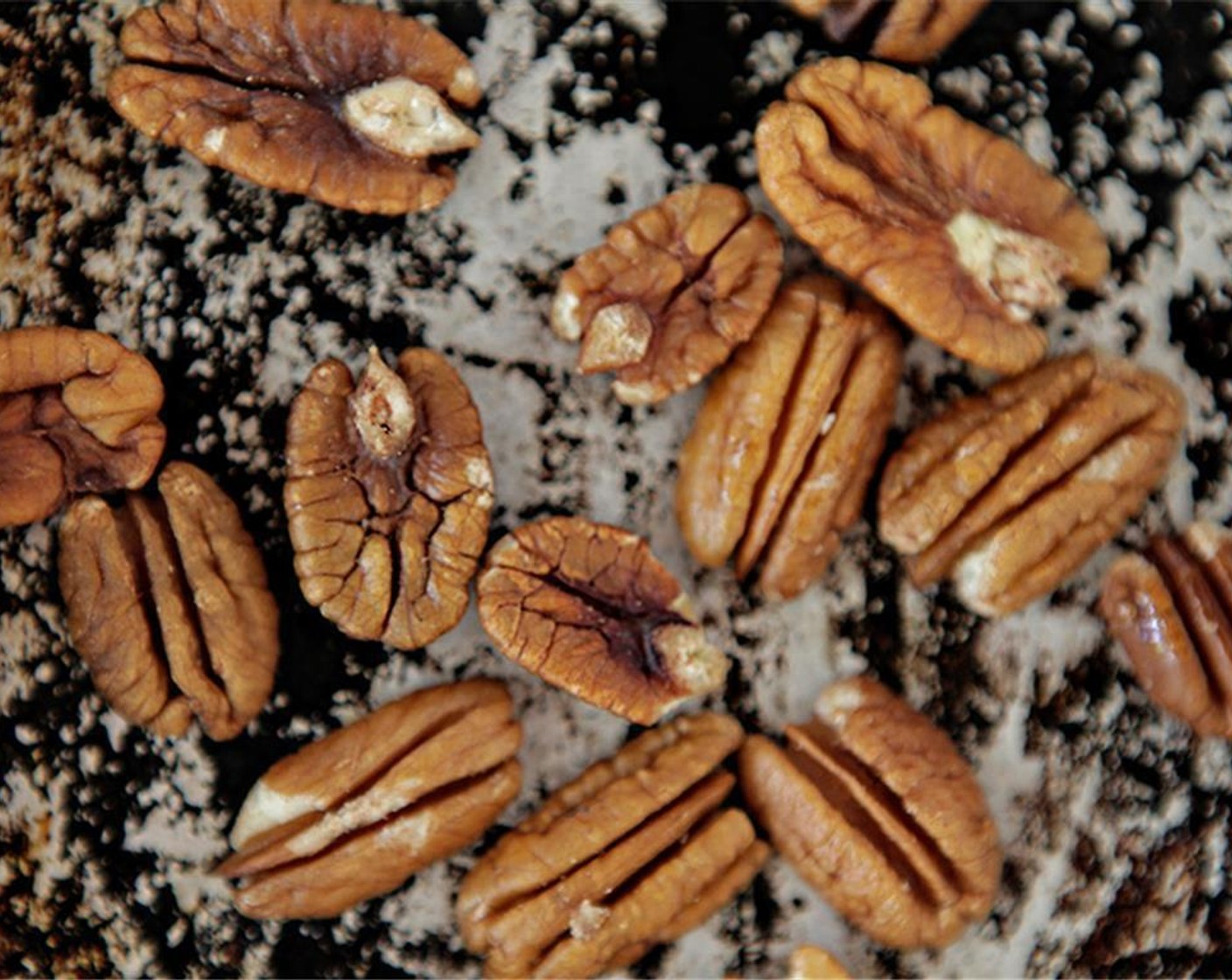 step 5 Place Pecans (1/4 cup) on the roasting pan used for the mushrooms and place in the oven for 6-8 min or until lightly toasted. Remove from oven and set aside.