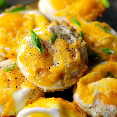Tater Tot Cups with Egg & Cheese Recipe | SideChef