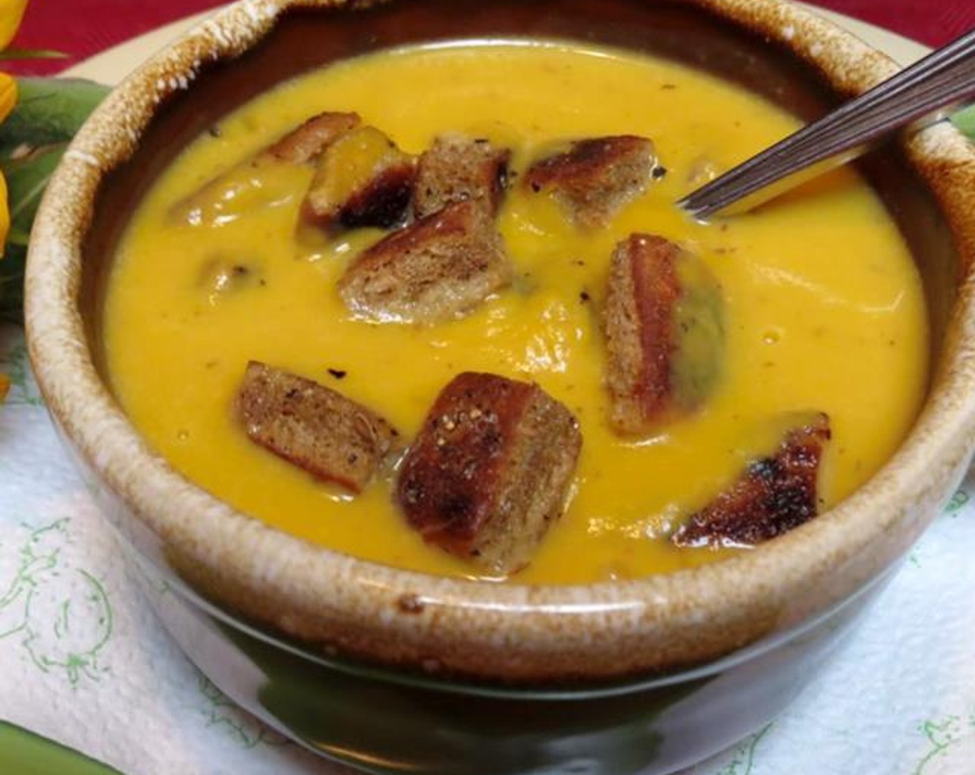 Chipotle Infused Squash Soup