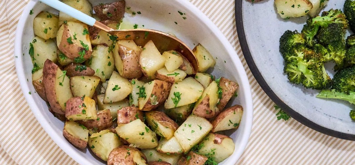 OvenBaked Parsley Potatoes Recipe SideChef