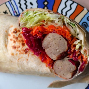 German Sausage Burrito Recipe | SideChef