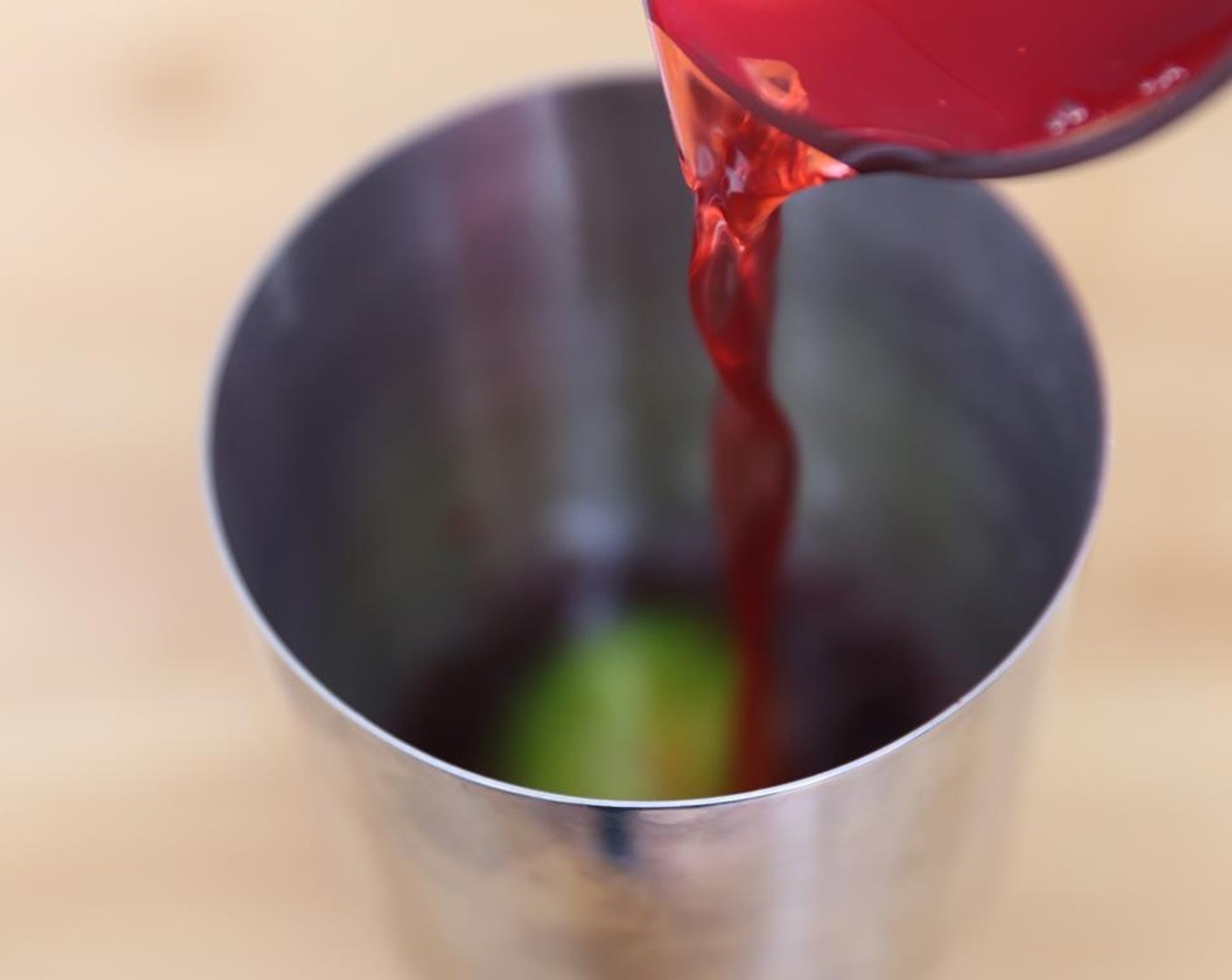 step 3 Pour in Cranberry Juice (1 cup). Cover and shake. Pour into mule mugs filled with ice. Add a slice of fresh Limes (to taste).