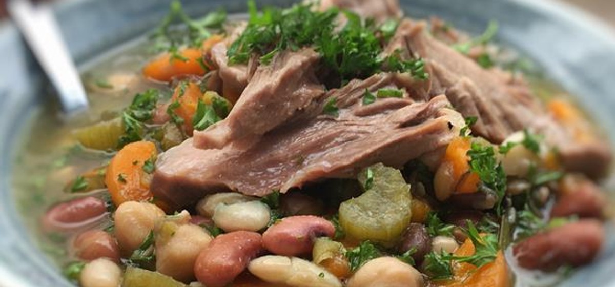 15 Bean Soup with Ham Hock Recipe | SideChef