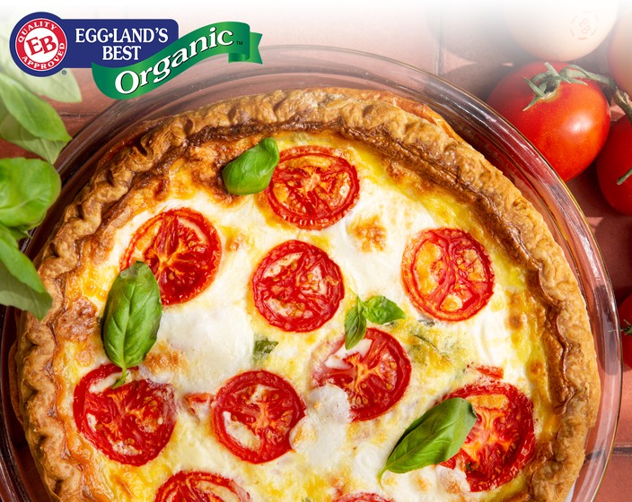 Caprese Quiche  Recipe | SideChef