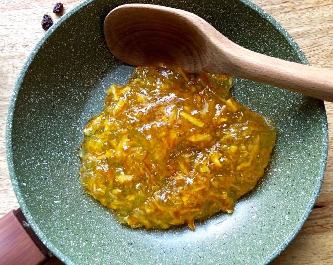 step 10 In a small saucepan over low heat, warm remaining marmalade.