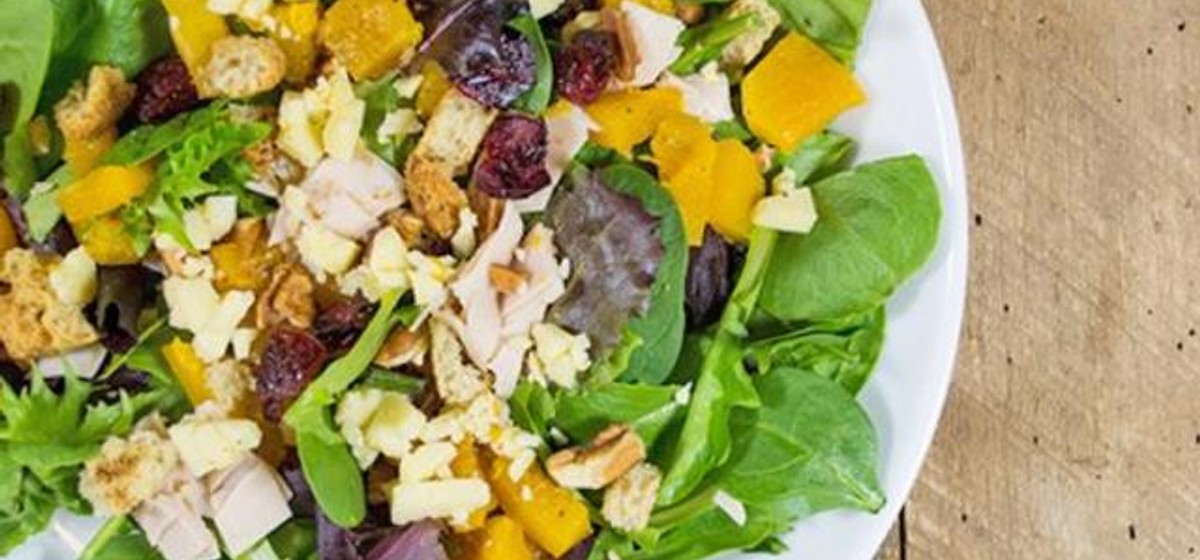 Butternut Squash Salad with Red Apple Balsamic Recipe | SideChef