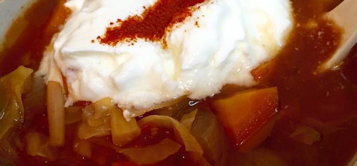 Crock Pot Sweet and Sour Cabbage Soup Recipe | SideChef