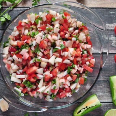 Peach Pico De Gallo Recipe | SideChef