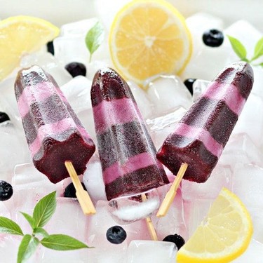 Blueberry Yogurt Popsicles Recipe | SideChef