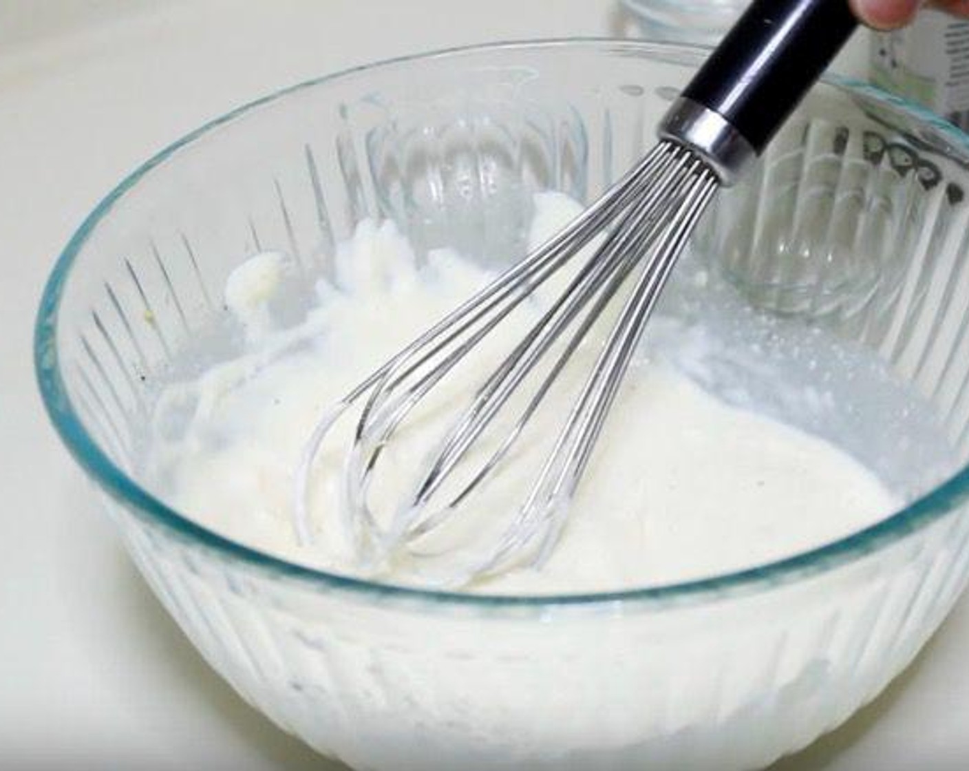 step 2 In a mixing bowl, add Mayonnaise (2/3 cup), Dijon Mustard (1 Tbsp), Distilled White Vinegar (2 Tbsp), Granulated Sugar (1/2 Tbsp) Salt (to taste), and Ground Black Pepper (to taste). Mix together.