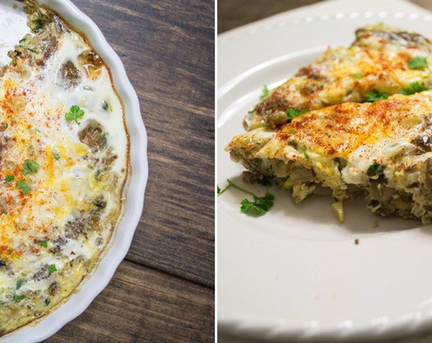 step 15 Top with additional parmesan cheese and fresh herbs (I used chives and parsley), cool and serve!