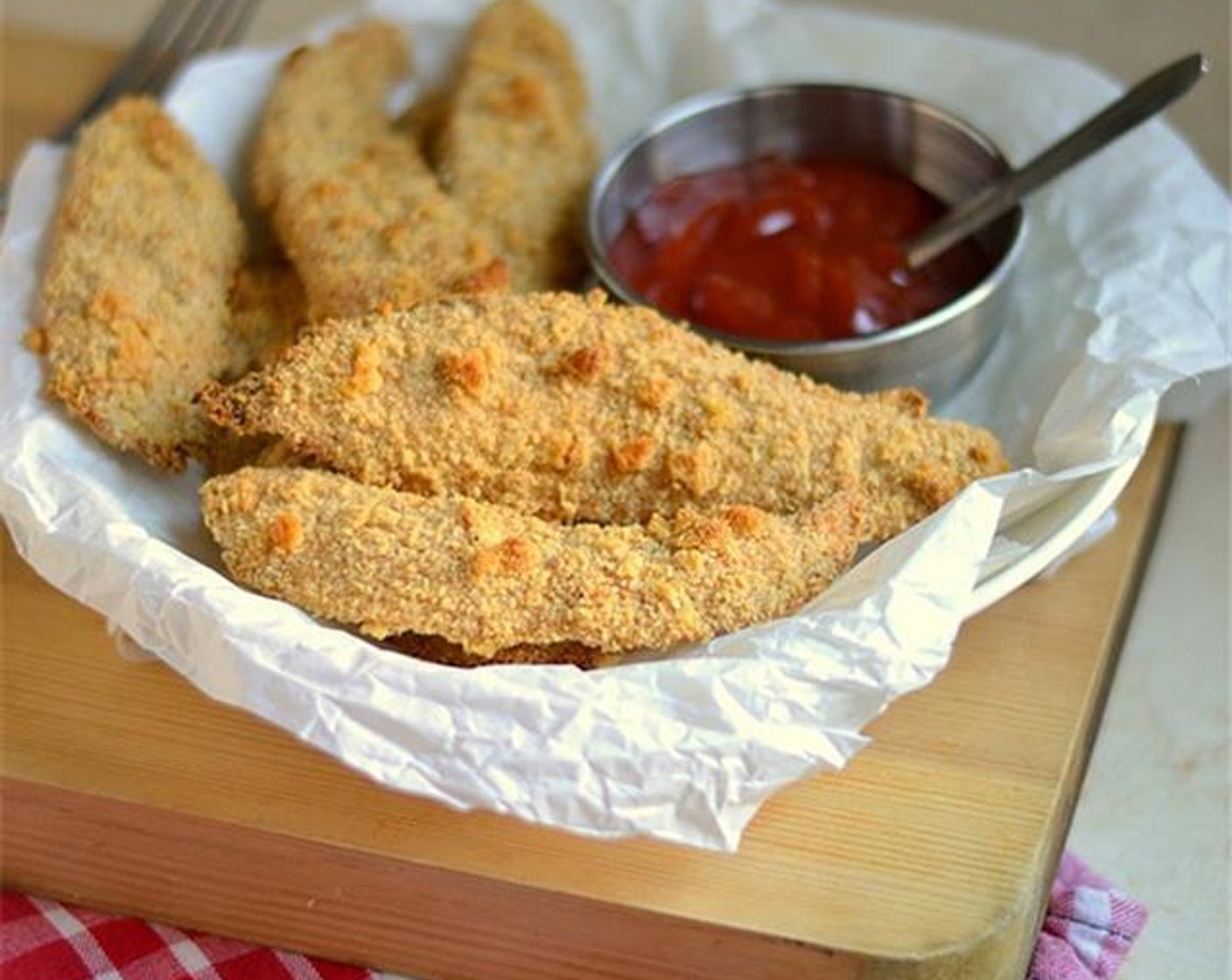 Baked "Fried" Chicken Fingers