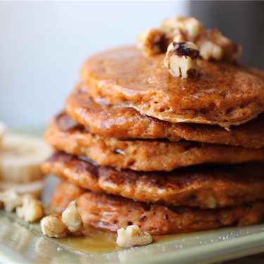 Carrot Cake Pancakes Recipe | SideChef