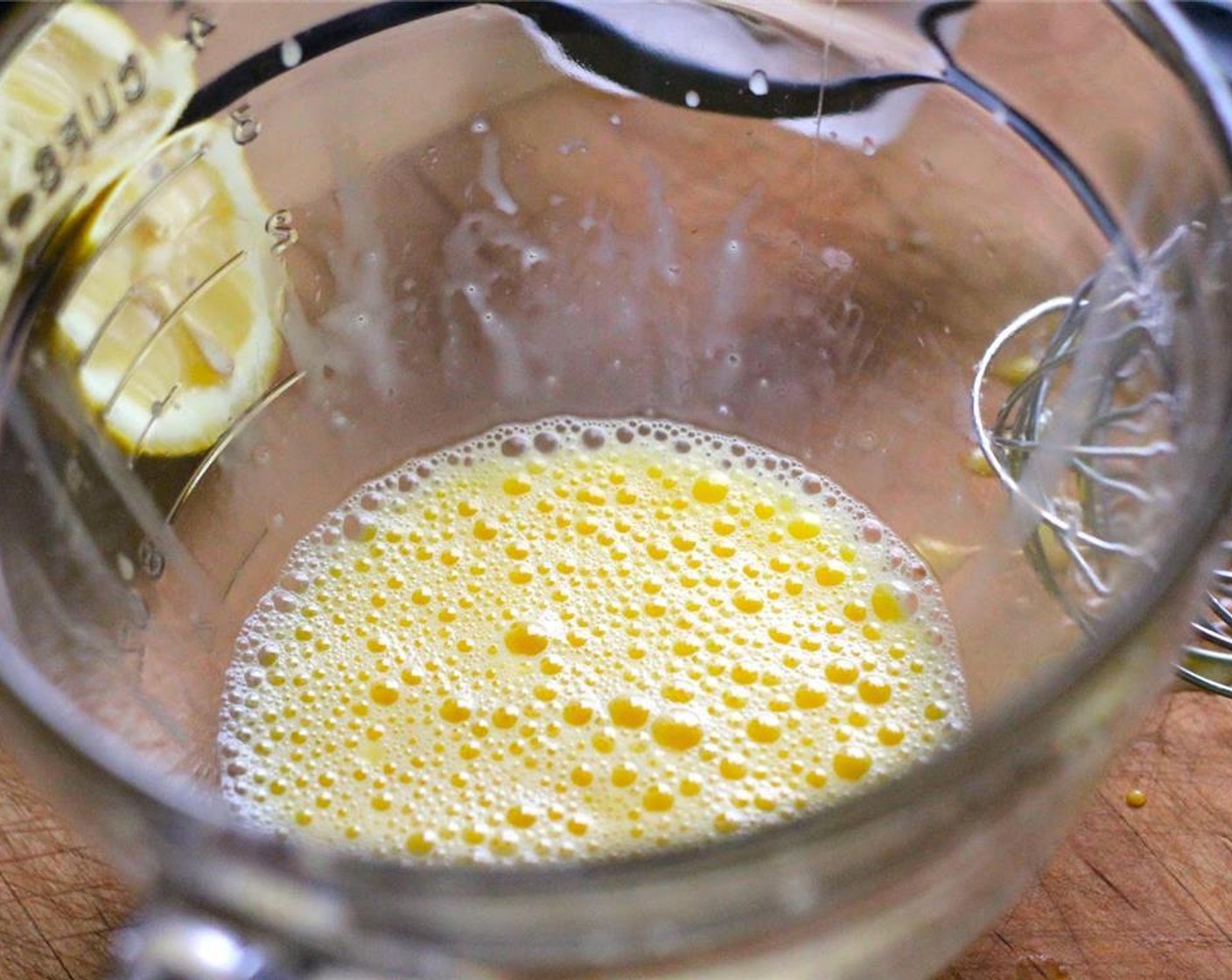 step 3 Whisk together well. Add a pinch of Salt (to taste) and Ground Black Pepper (to taste).