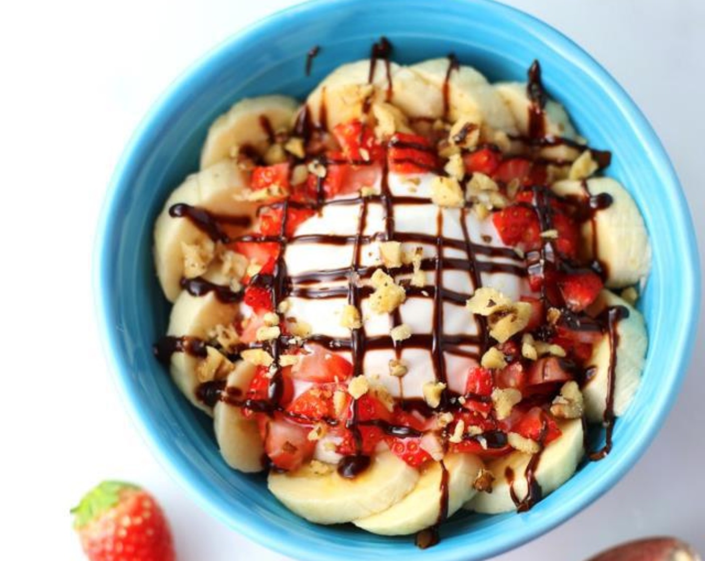 Banana Split Oatmeal