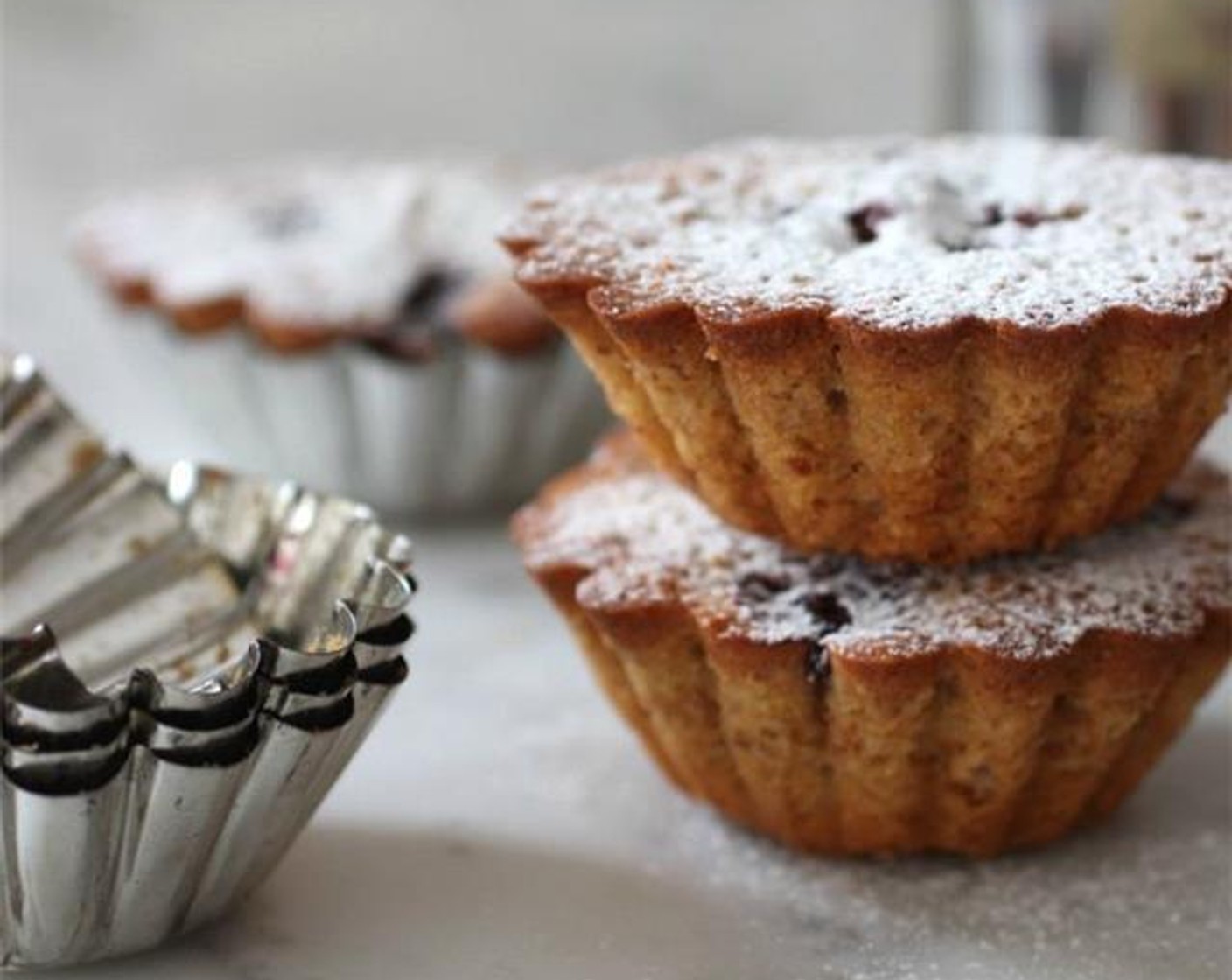 Lemon and Blackberry Teacakes