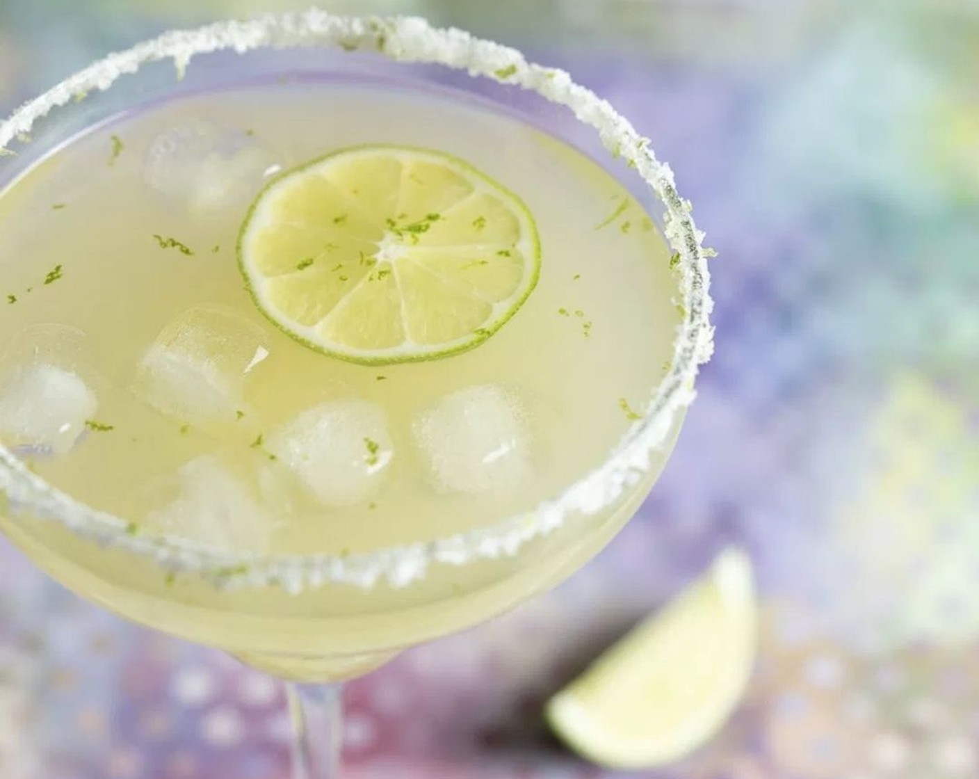 step 3 Combine Sea Salt (to taste) and a small amount of lime zest in a shallow dish that is wide enough to fit the rim of your serving glass. Wet the edge of the glass rim with a lime wedge and dip in salt.