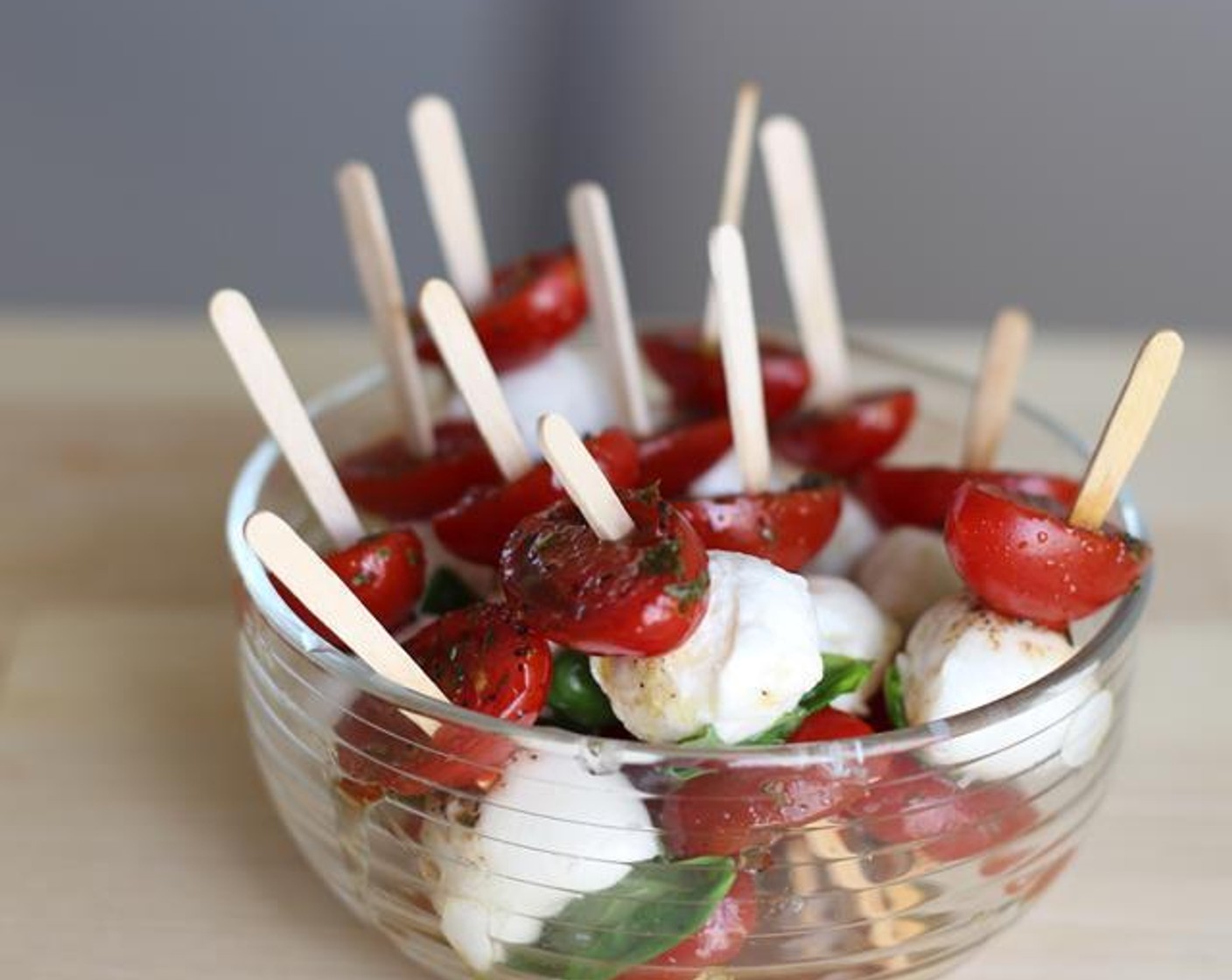 Tomato and Mozzarella Skewers Recipe SideChef