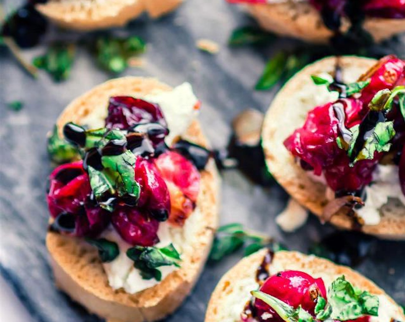 Quick Cranberry Goat Cheese Gluten Free Crostini