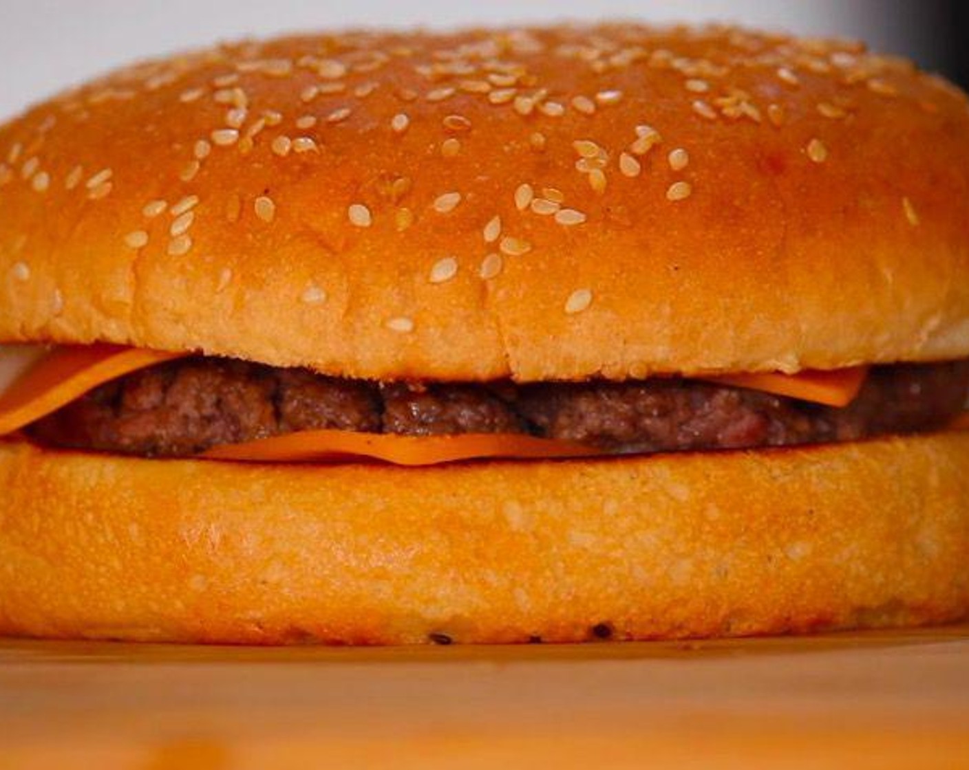Homemade McDonald's Quarter Pounder with Cheese