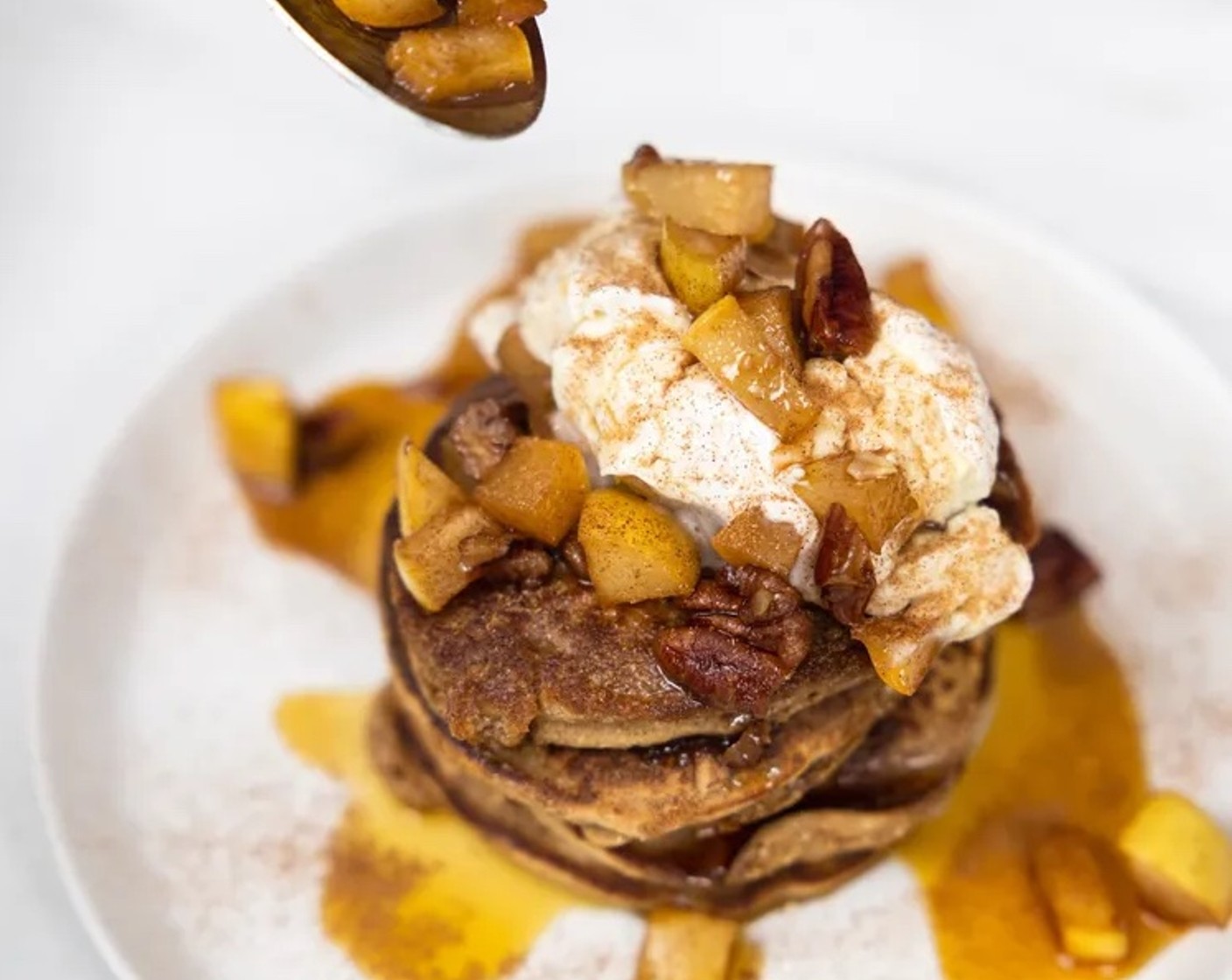 Gingerbread Protein Pancakes