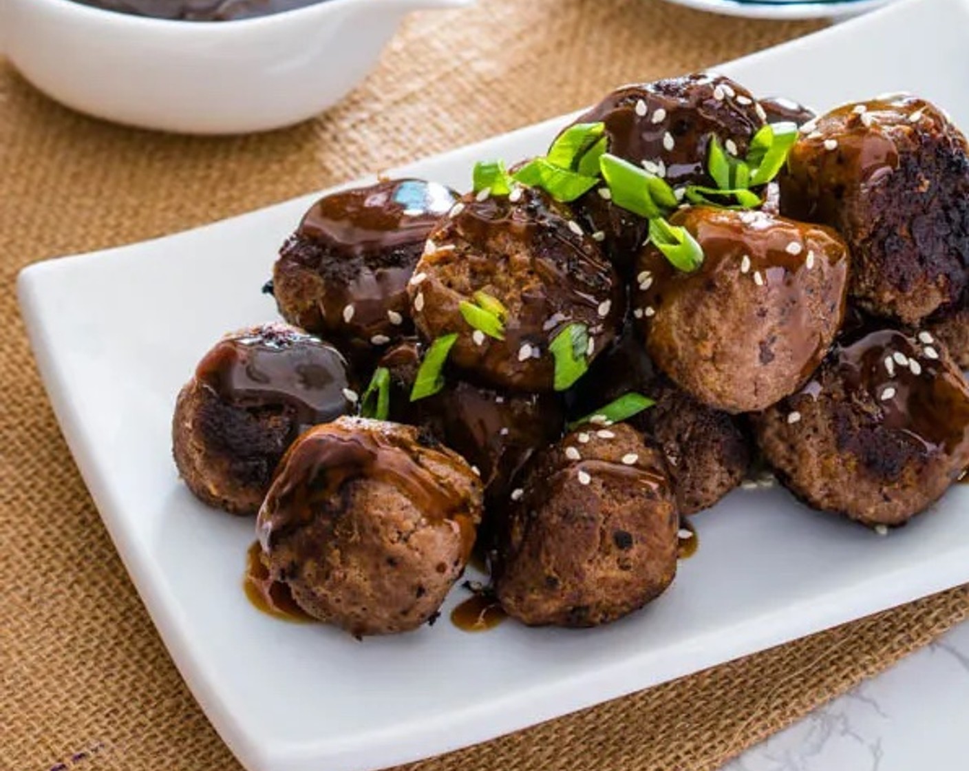 Korean Beef Bulgogi Meatballs