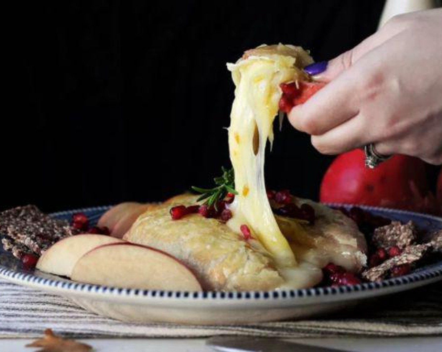 step 6 Serve with pears, apples, or crackers.