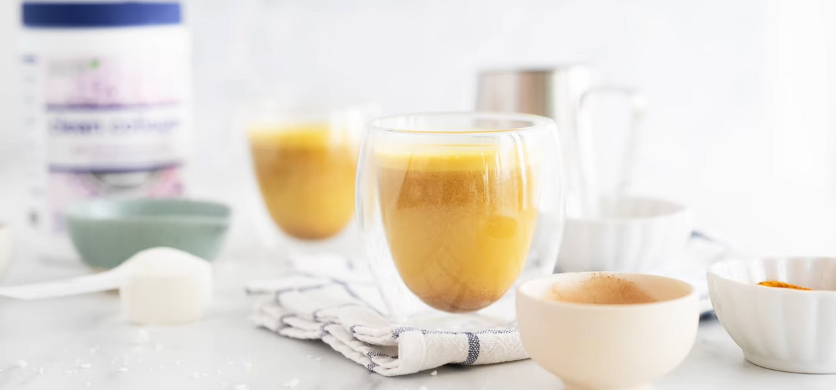 Turmeric Collagen Spicy Latte Recipe | SideChef