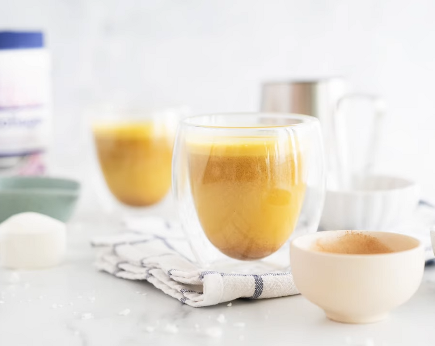 Turmeric Collagen Spicy Latte