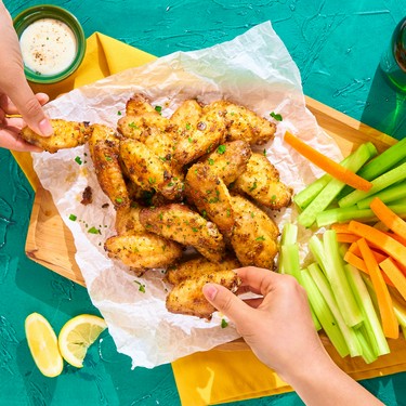 Lemon Pepper Chicken Wings Recipe | SideChef