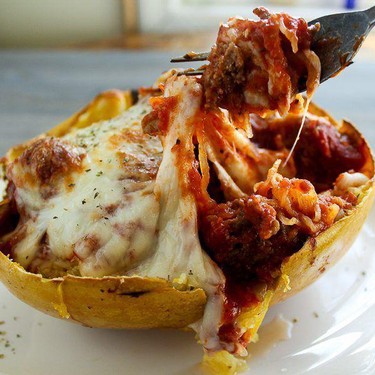 Spaghetti Squash and Meatballs Recipe | SideChef