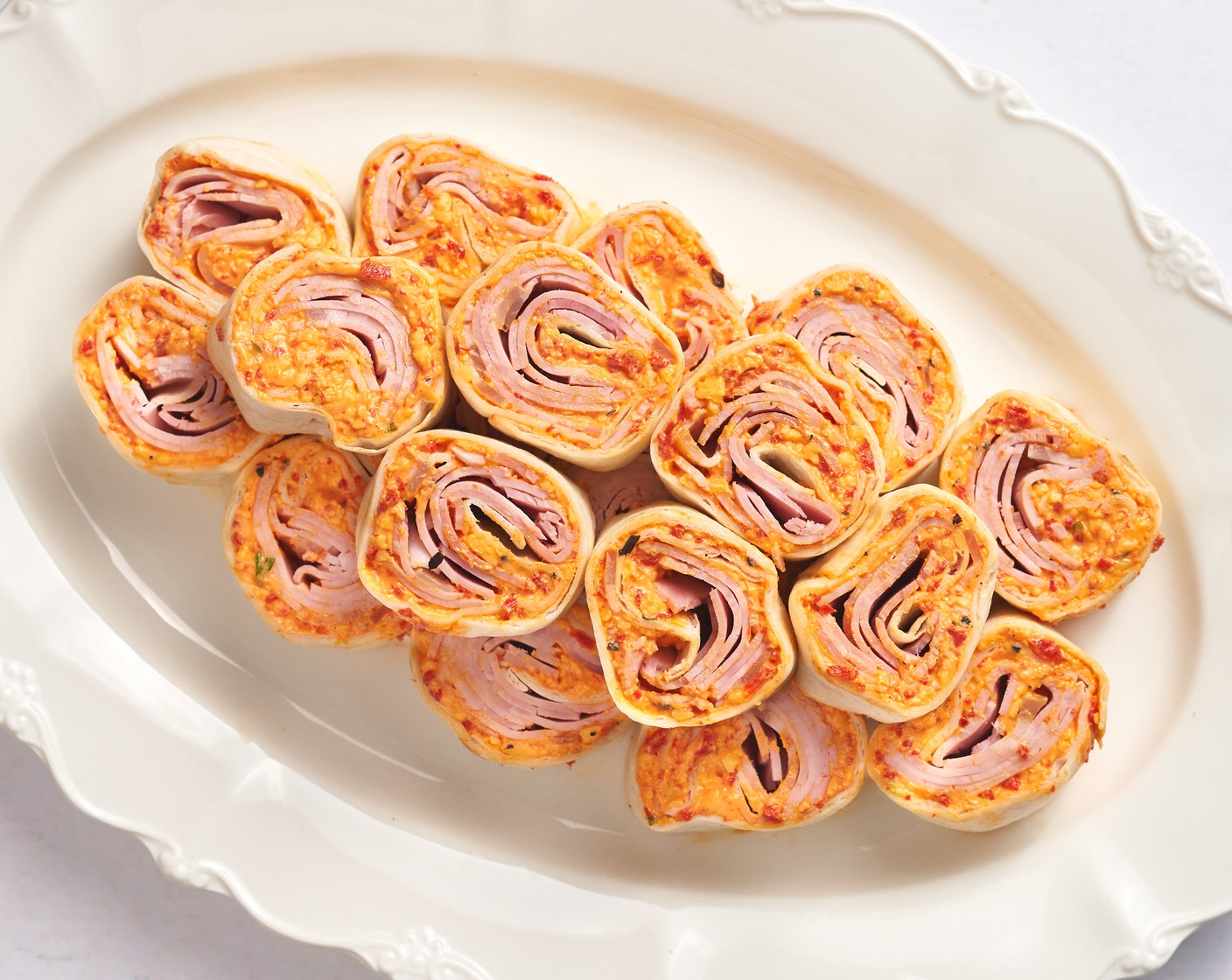 3 Ingredient Ham and Cheese Pinwheels