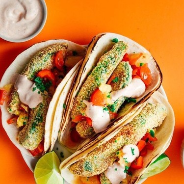 Crispy Avocado Tacos Recipe | SideChef