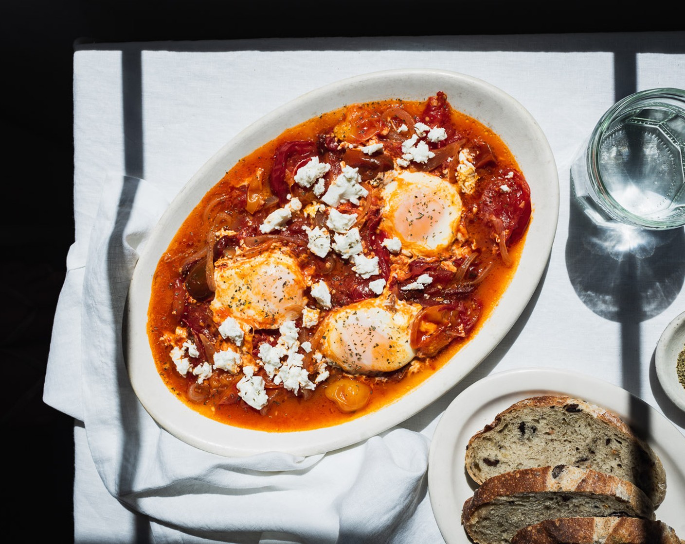 Avga Me Domates - Greek Eggs with Tomatoes