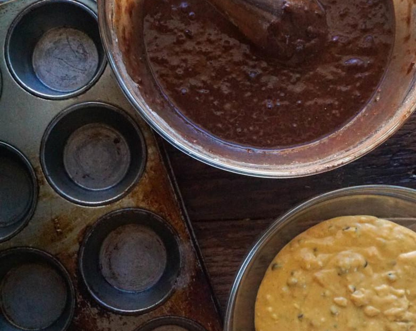 step 3 Sift together the All-Purpose Flour (1 1/2 cups), Granulated Sugar (1 cup), Unsweetened Cocoa Powder (1/3 cup), Baking Soda (1 tsp), and Salt (1/4 tsp).