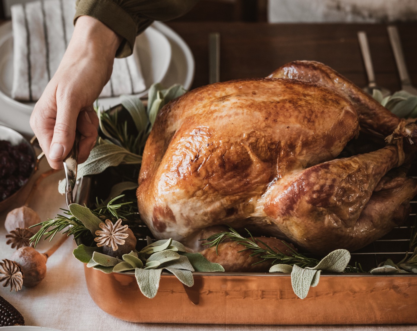 step 21 Serve turkey with gravy.