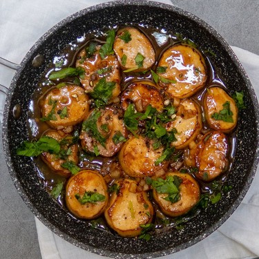 Vegan Scallops and Garlic Butter Sauce Recipe | SideChef