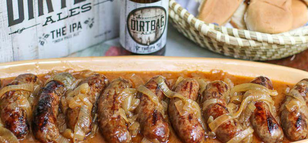 Crockpot Beer, Brats + Onions Recipe | SideChef