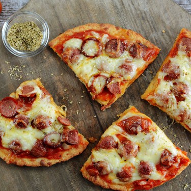 Fathead Dough Keto Pizza Crust Recipe | SideChef