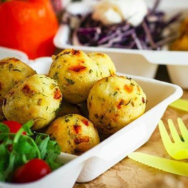 Mini Polenta Appetizers Balls Recipe | SideChef