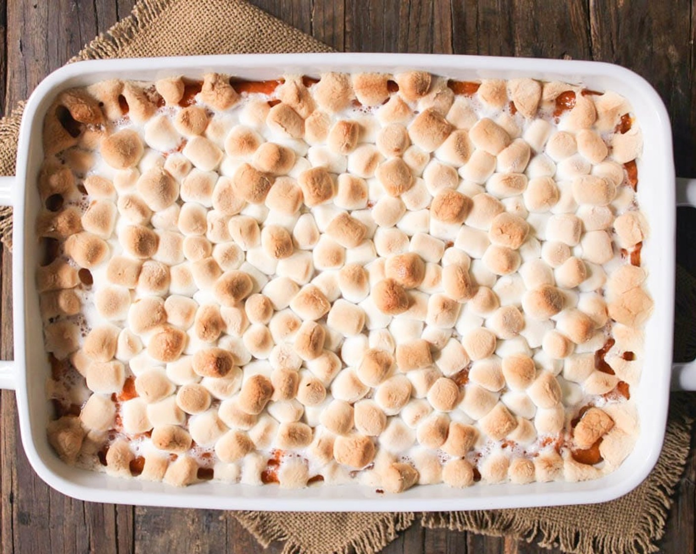 Sweet Potato Casserole with Marshmallows