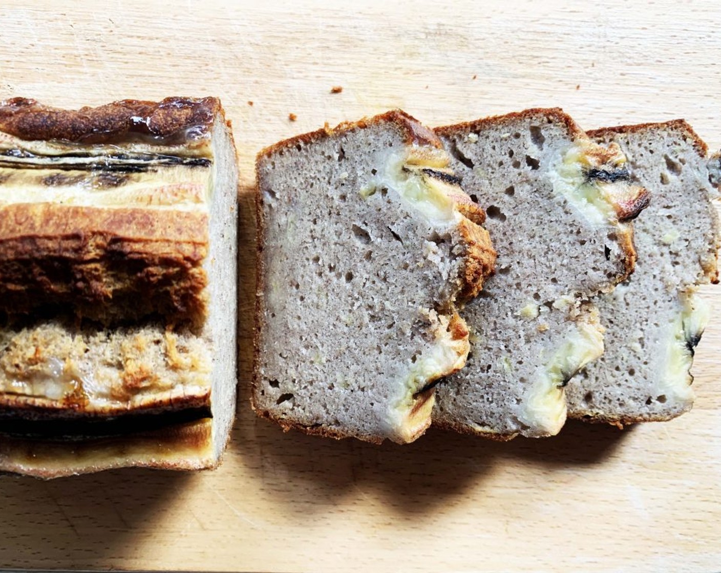 Gluten-Free Buckwheat Flour Banana Bread
