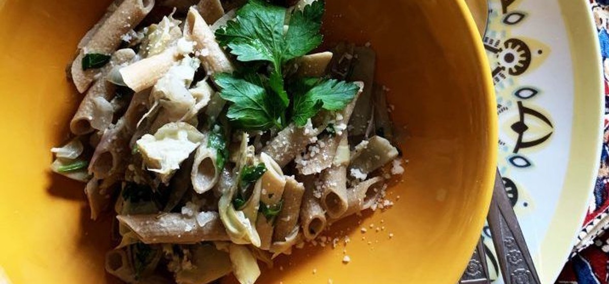 Creamy Artichoke Pasta Recipe | SideChef