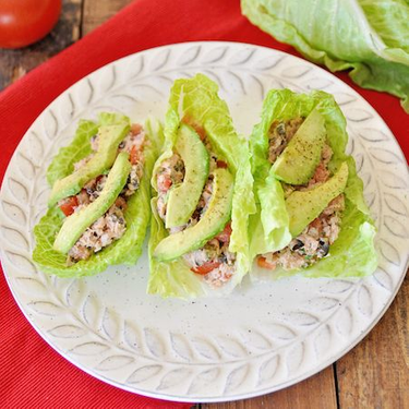Lettuce Wraps with Spanish Tuna and Avocado Recipe | SideChef