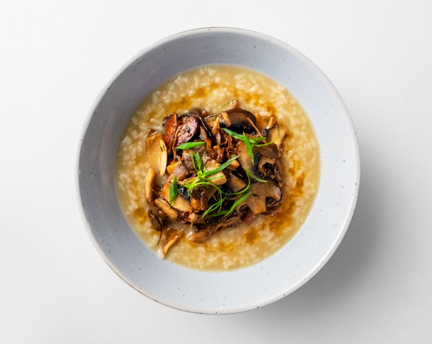 Rice Porridge with Mushrooms