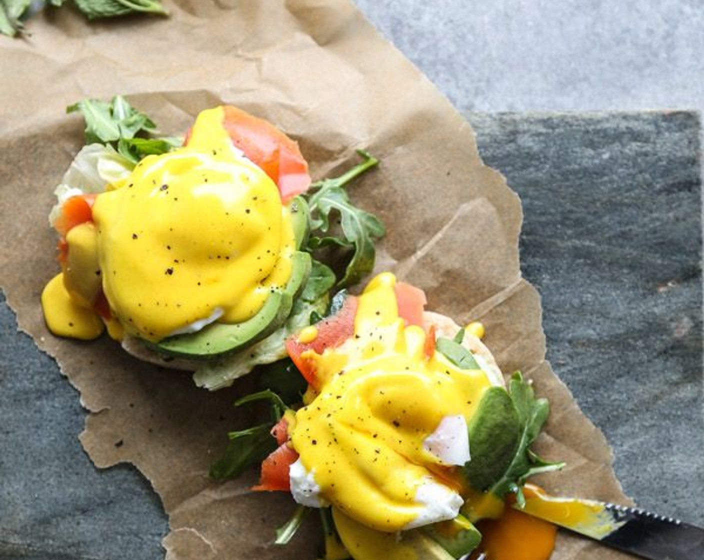 Easy Paleo Eggs Benedict and Turmeric-Ghee Hollandaise Recipe | SideChef