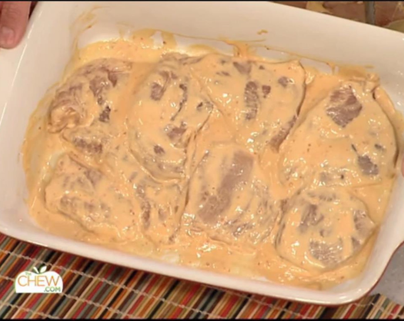 step 2 Pour the Sweet Chili Ranch Dressing (2 cups) over the chicken. Toss to evenly coat with the dressing. Cover the baking dish with plastic wrap and place in the refrigerator to marinate for 2 hours or up to overnight.