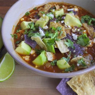 Chicken Tortilla Soup Recipe | SideChef