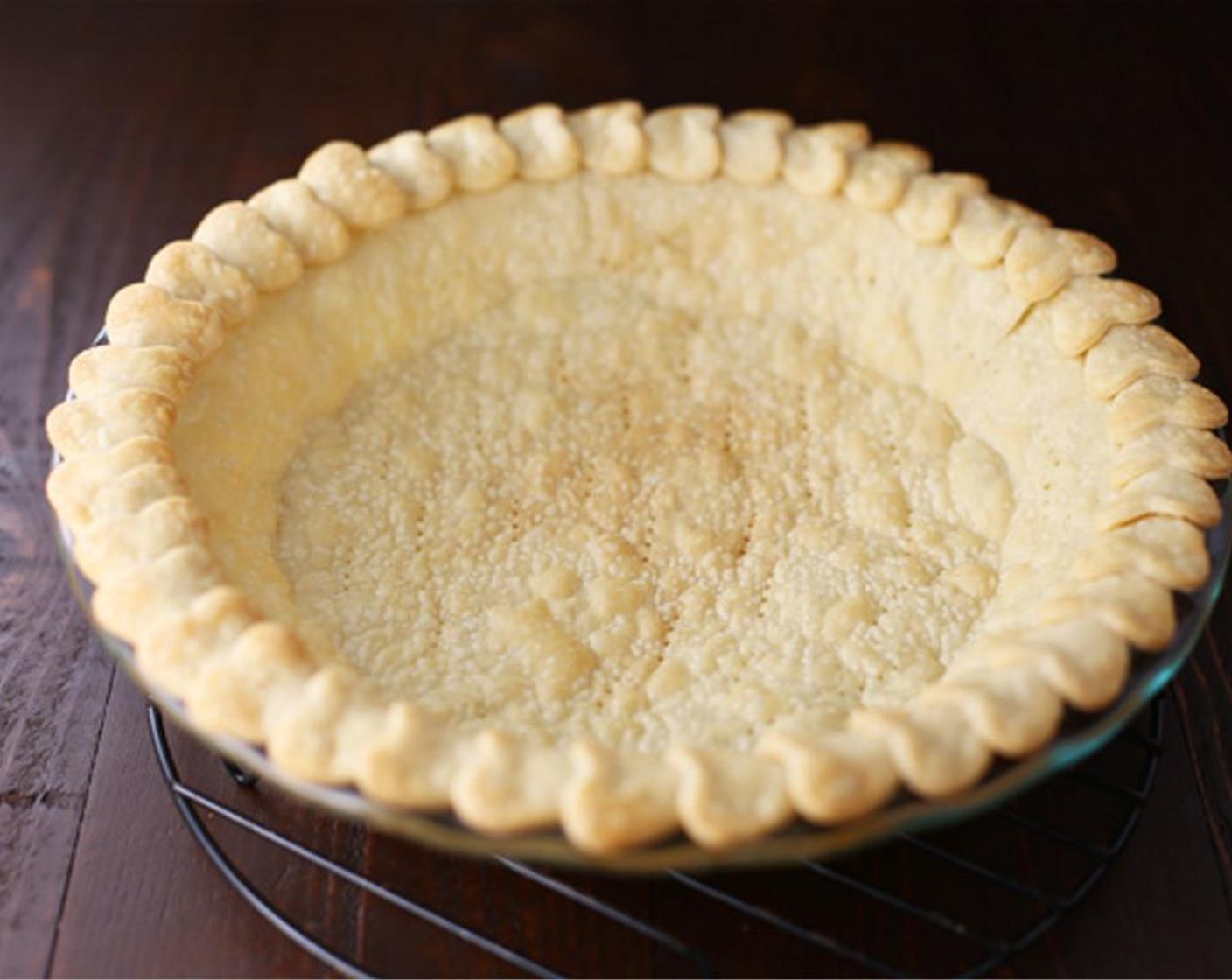 step 6 Bake pie crust for 15-18 minutes or until edges are light golden brown. Let cool.